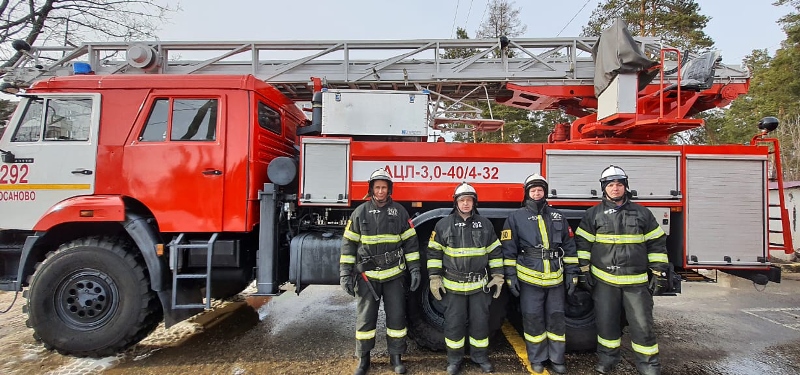 Шатурские огнеборцы получили новый пожарный автомобиль